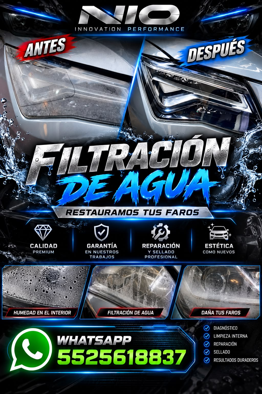 Trabajo Iluminación Nio Innovation 10
