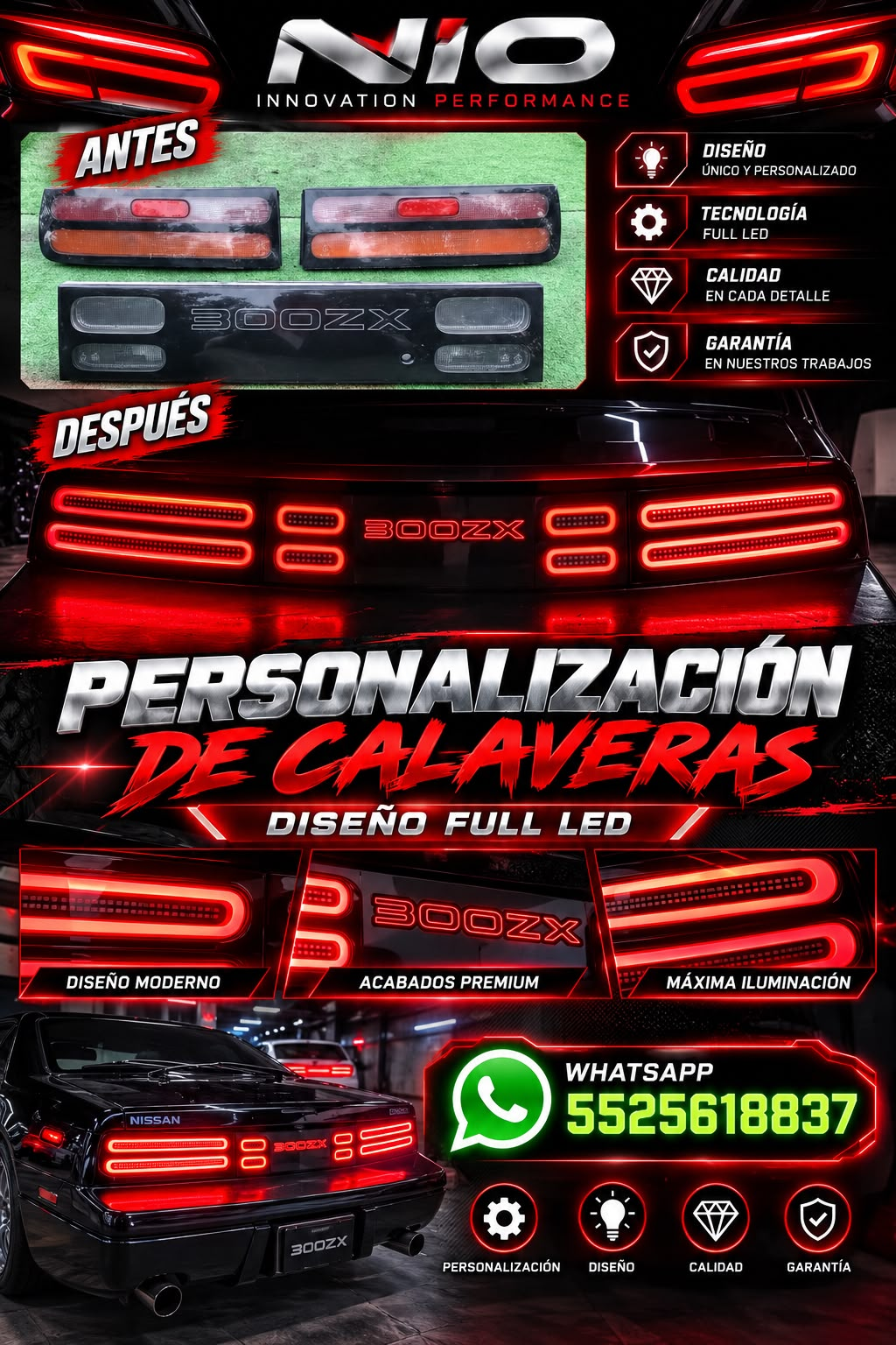 Trabajo LED Nio Innovation 12
